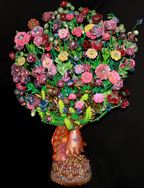 Paul Amar Gerbe de fleurs (90x60cm) 2005